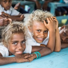 Solomon Islands children